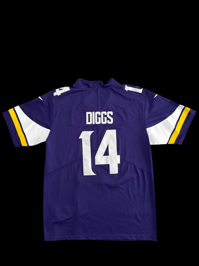 Minnesota Vikings Stefon Diggs #14 Nike On Field NFL Jersey (Men’s Medium, Purple)