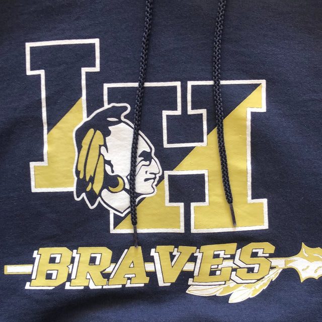 Indian Hill Braves Blue M Hoodie