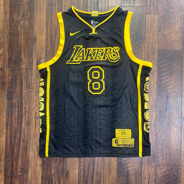 Nike Golden Edition Kobe Bryant LA Lakers Jersey Size L (Collector's Item)