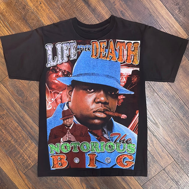 The Notorious Big Life After Death Bootleg Tee Large