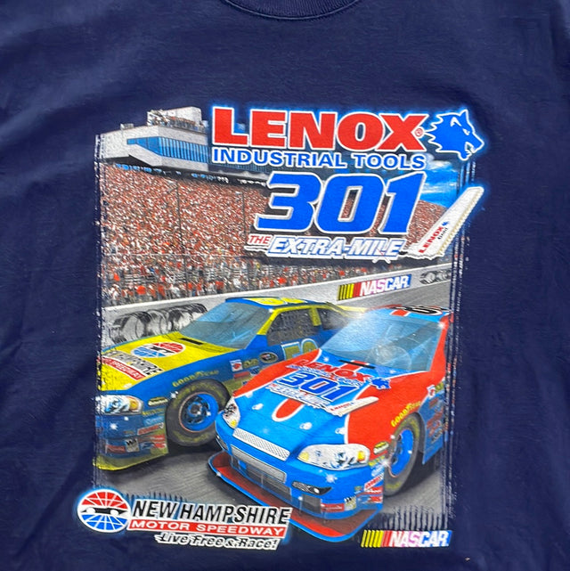 Chase Nascar Lenox 301 Extra Mile Double Sided T Shirt 2008 New Hampshire XL