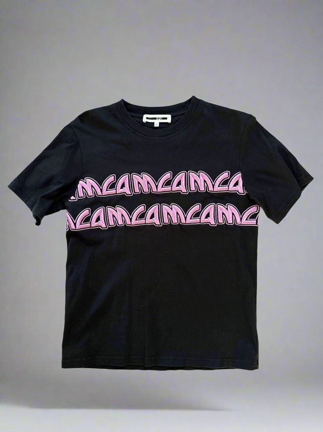 MCQ by Alexander McQueen Double Logo Tee – M – Pink