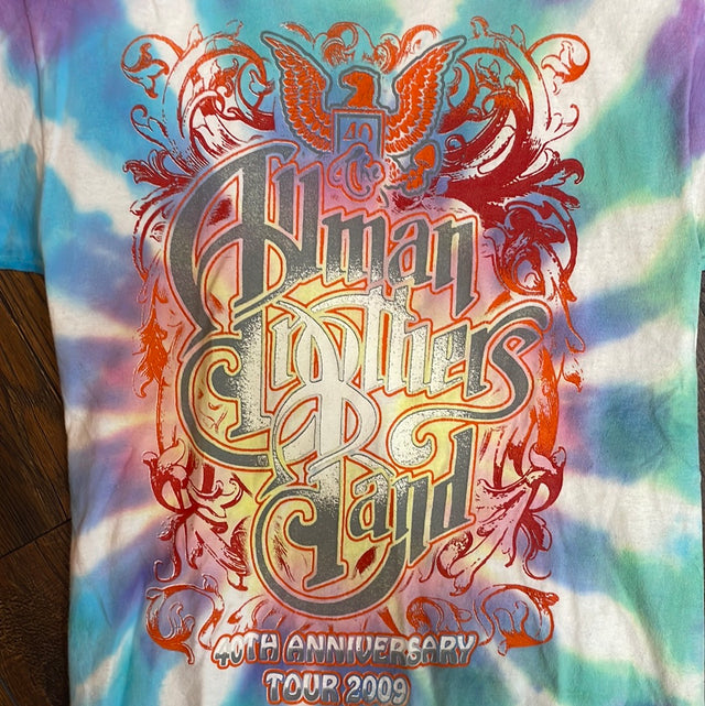 The Allman Brothers 2009 40th Anniversary Concert Tour T-shirt S