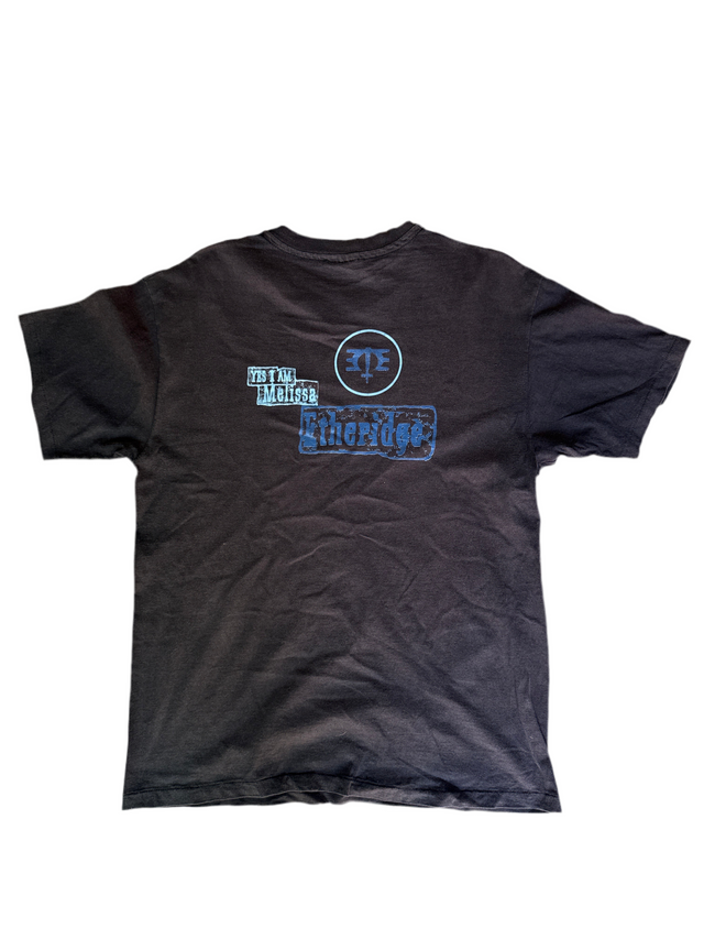 ミュージシャン Hanes Melissa Etheridge 90s made in USA Vintage 1993 Melissa Etheridge Yes I Am Tour T-Shirt – Hanes