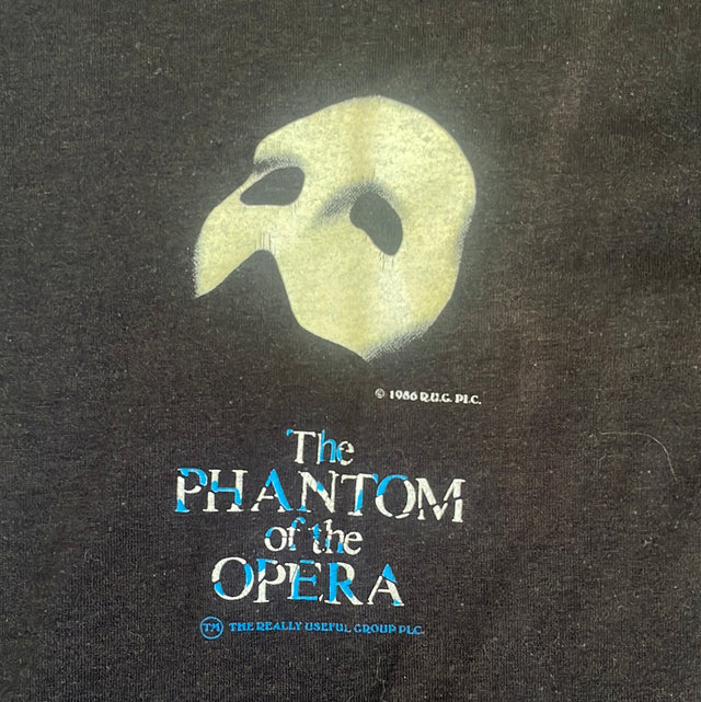 Vintage 1986 Phantom of the Opera Screen Stars Shirt L