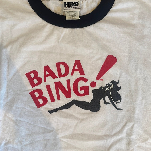 2000 The Sopranos Bada Bing HBO Promo Shirt 2XL