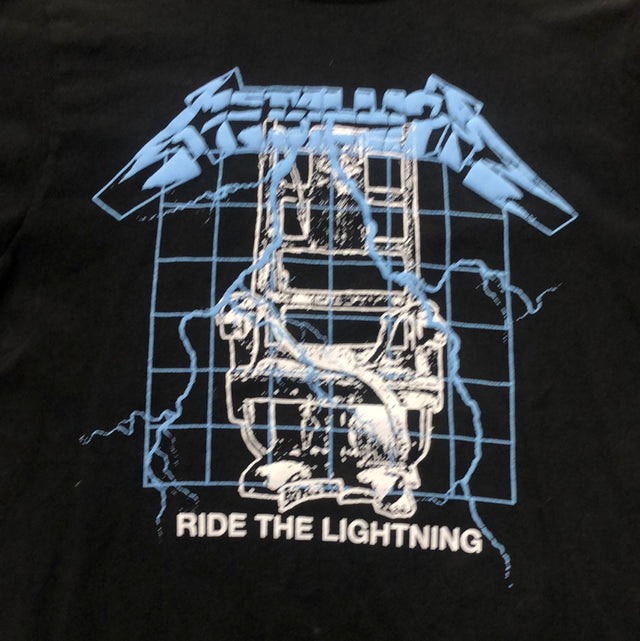 Metallica Ride the Lightning Shirt Medium