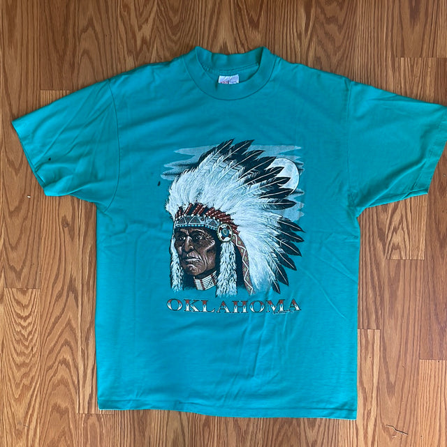 Vintage 1990 Oklahoma Shirt XL