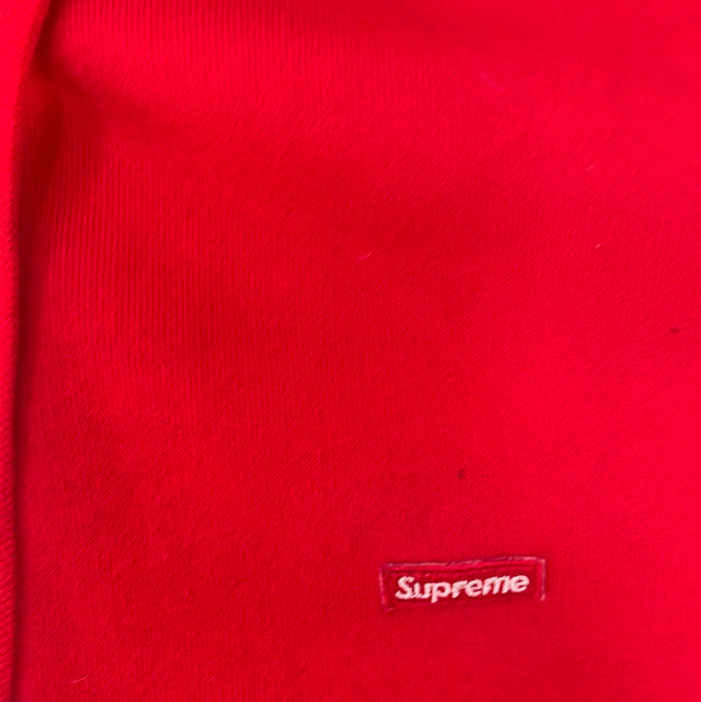 FW17 Supreme Small Box Zip Up Hooded Sweatshirt M