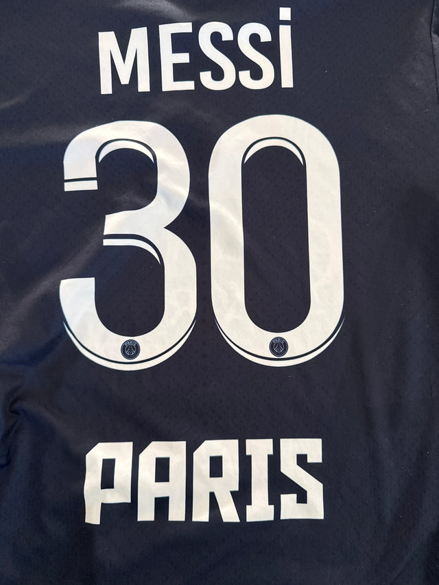 Paris Saint-Germain (PSG) Home Jersey Messi #30 Size M