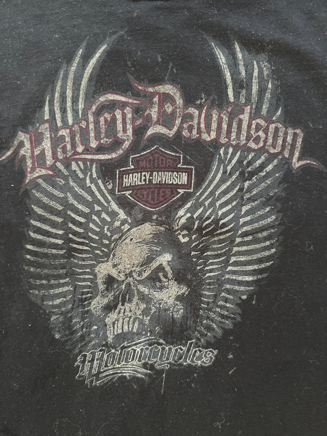 2007 Harley-Davidson Charlotte North Carolina Eagle Graphic T-Shirt Size Large Made USA