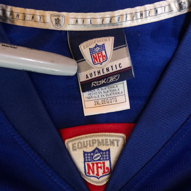 NFL New York Giants Eli Manning #10 Reebok Equipment Jersey 2XL