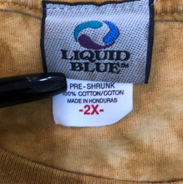 Vintage 2000 Liquid Blue Lion Shirt 2XL