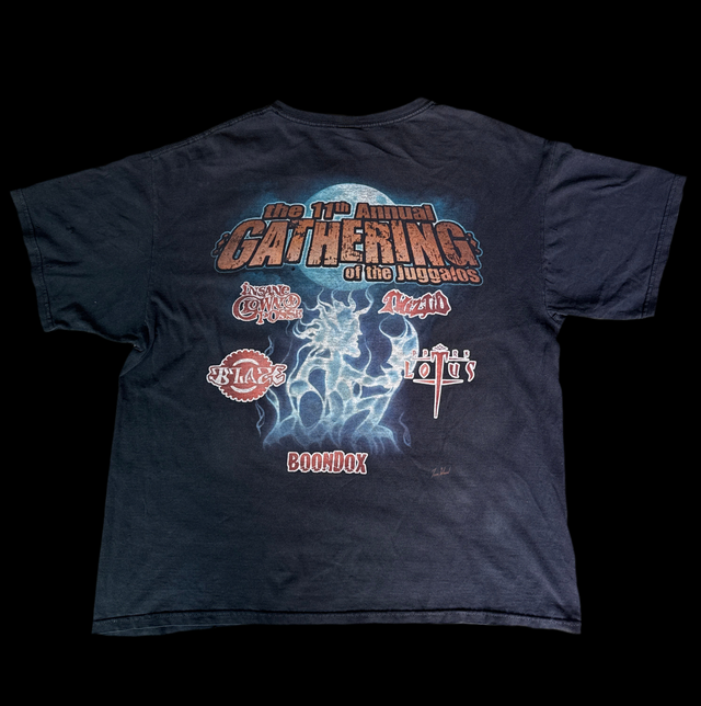2009 Gathering of the Juggalos T-Shirt – 11th Annual ICP Twiztid Blaze Dark Lotus Boondox