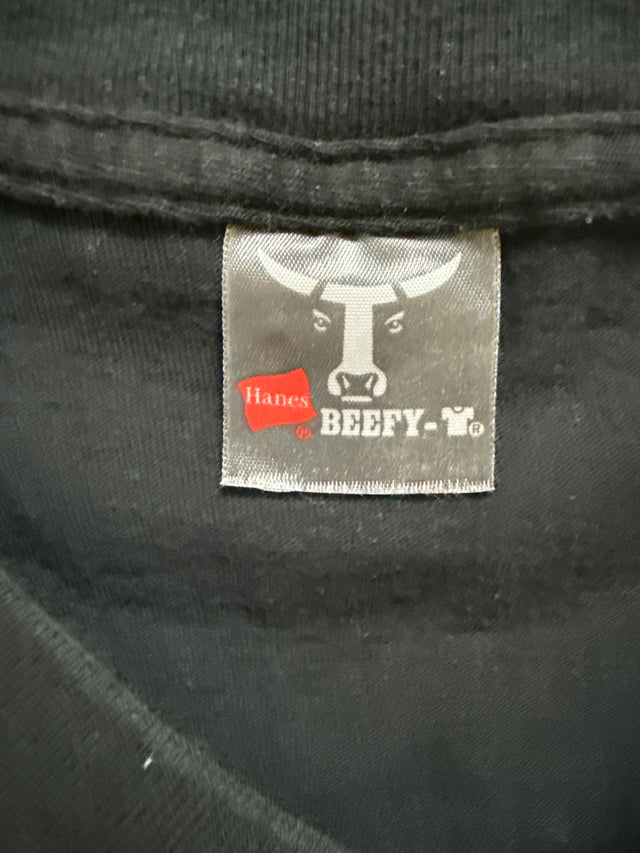 Vintage 2000s Google Desert Howling Dog Tee Black Size XL