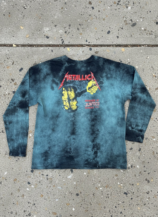 Metallica “Damaged Justice” Pushead Tie-Dye Long Sleeve – XXL