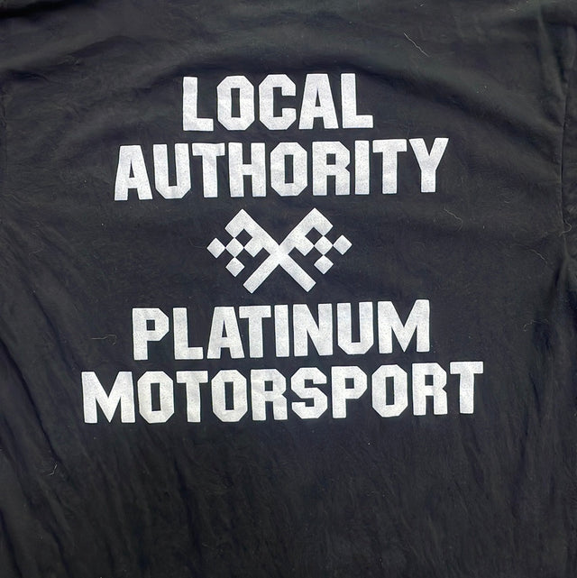 Local Authority x Platinum Motorsports Shop Tee M
