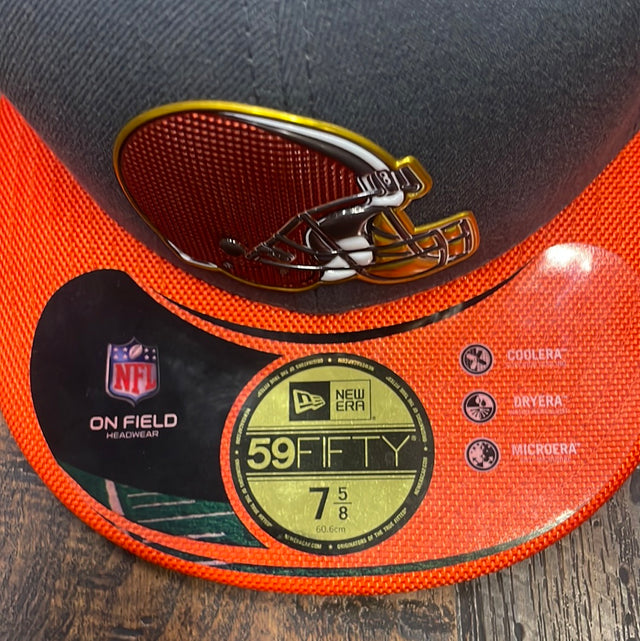 New Era NFL Cleveland Browns Hat 7 5/8 – Milk Room: Luxury