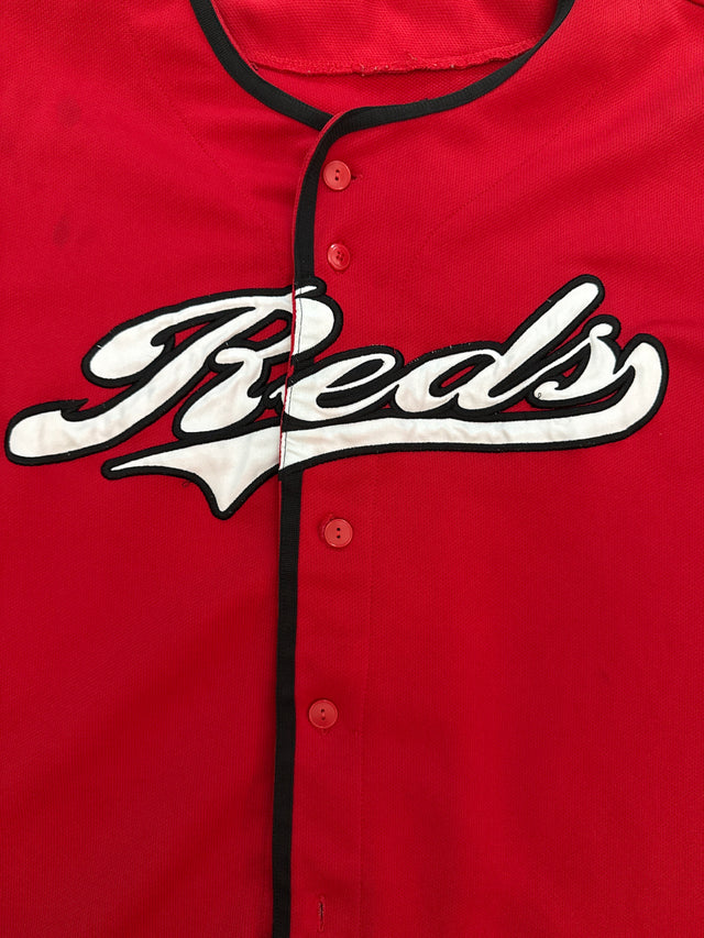 Vintage 1998 Cincinnati Reds MLB True Fan Series Jersey XL Red White