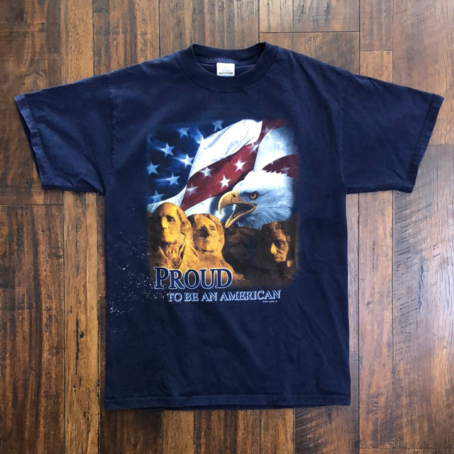 Vintage 2001 Proud to be an American Shirt M