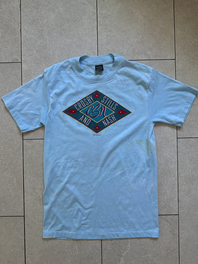 Vintage 1985 Crosby, Stills & Nash Summer Tour T-Shirt - Large