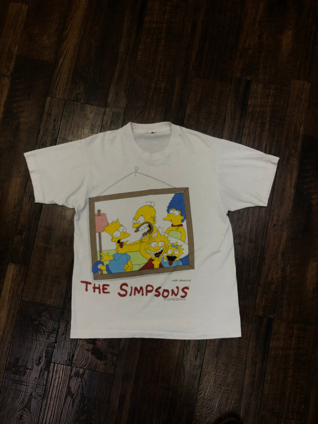 Vintage 1990 The Simpsons Shirt XL