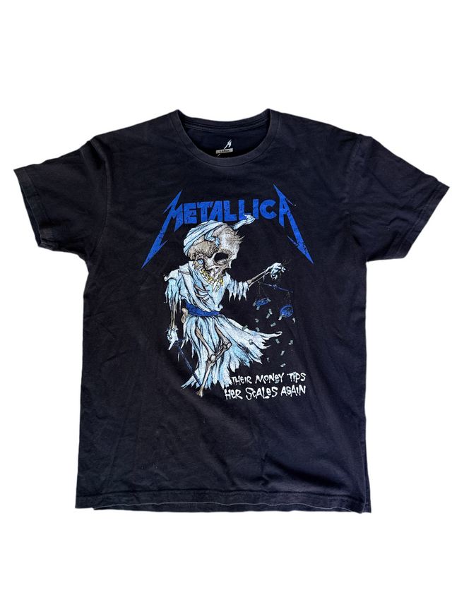 Metallica Pushead Double-Sided Graphic Tee – Size Large