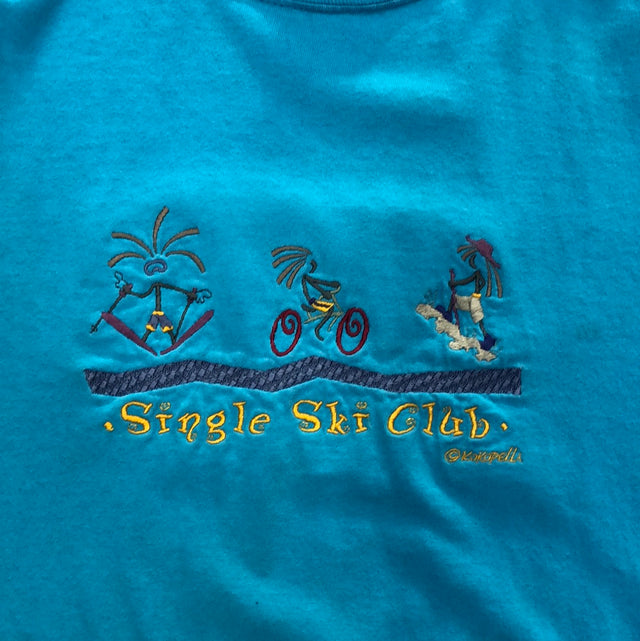 Vintage Single Ski Club Kokopelli Shirt XL