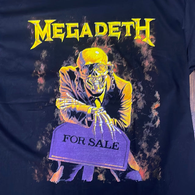 Megadeth For Sale Shirt Large