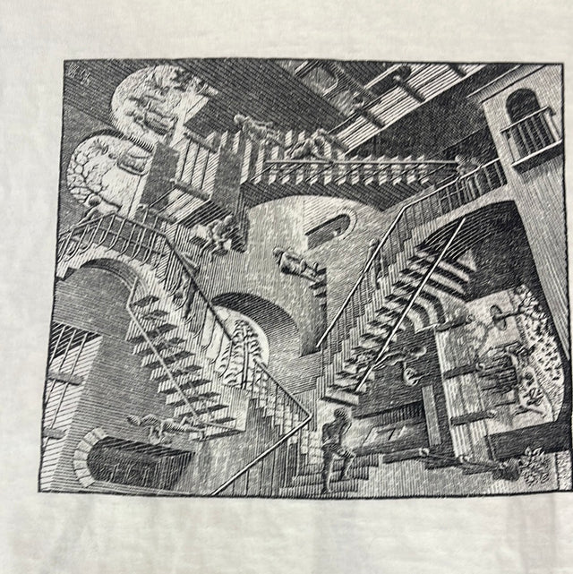 Vintage 1990 M.C. Escher Andazia Shirt Large