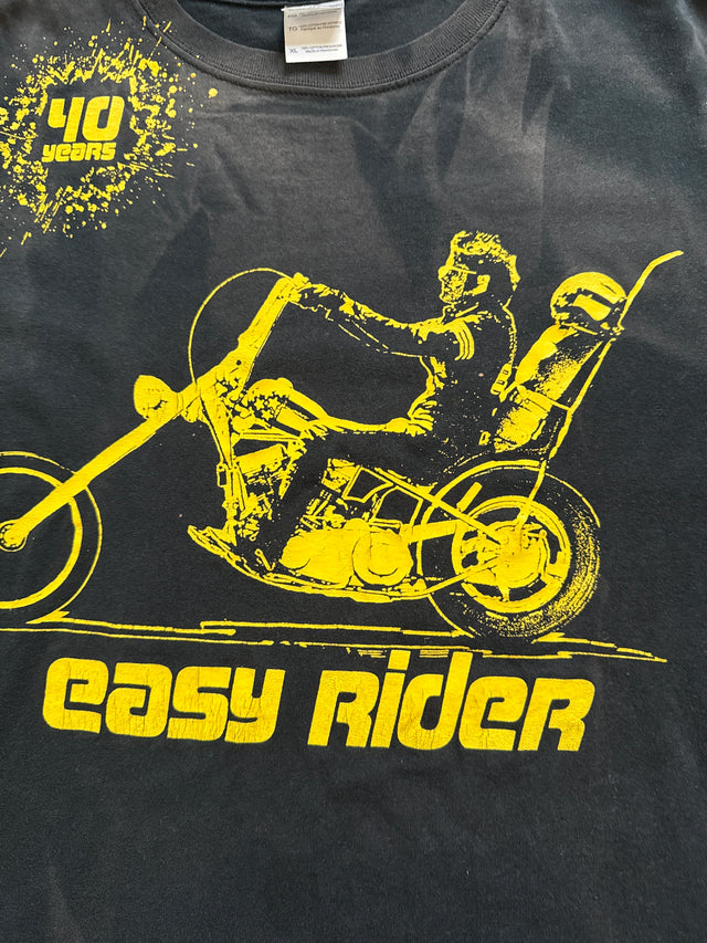 2009 Easy Rider 40 Years Anniversary Motorcycle T-Shirt Black XL
