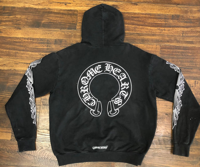 Chrome hearts discount horseshoe hoodie