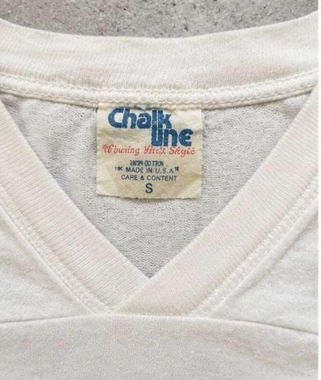 Vintage 1988 Alabama 87 Chalk Line Made In USA Football Jersey T Shirt Size Small
