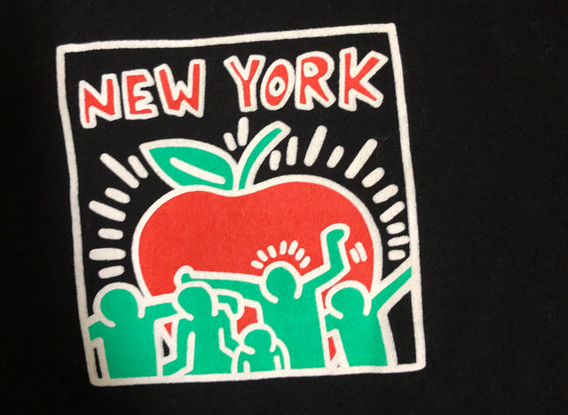 Keith Haring New York Apple T-Shirt 4 Large