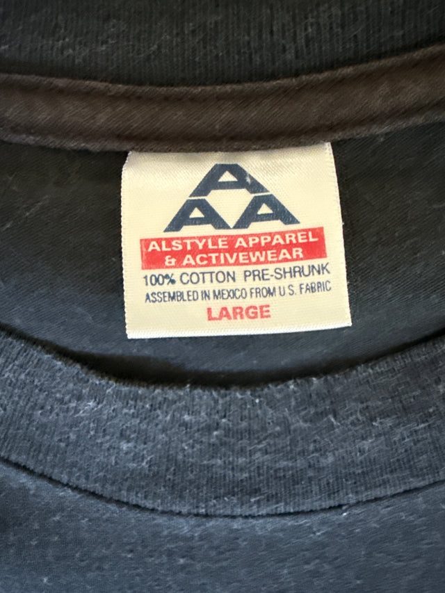 Vintage WWF Mankind “Talk to the Sock / Mr. Socko” Wrestling T-Shirt (90s, Size L)