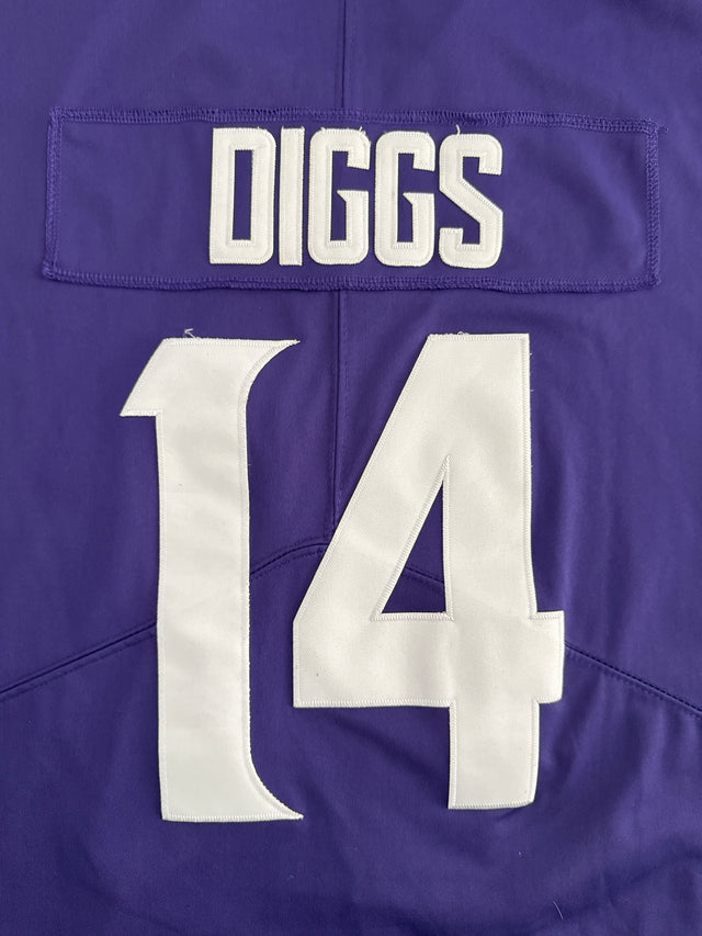Minnesota Vikings Stefon Diggs #14 Nike On Field NFL Jersey (Men’s Medium, Purple)