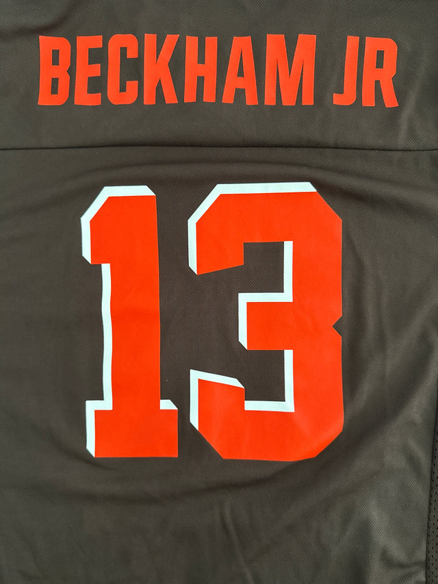 Cleveland Browns Odell Beckham Jr. #13 NFL Jersey (Brown, Size L)