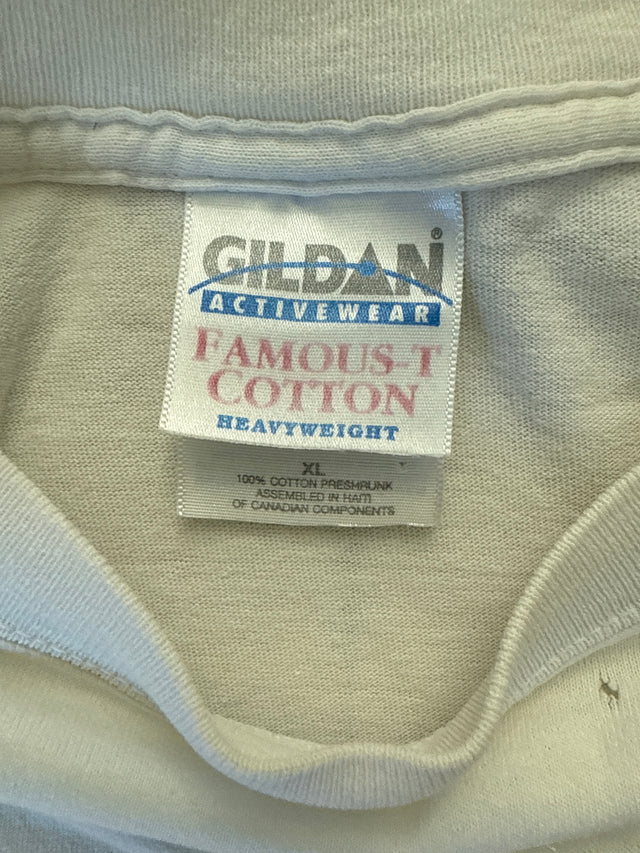 Vintage Déjà Vu Coast to Coast Showgirls Hanes Heavyweight T-Shirt Adult Entertainment Promo Tee (XL)