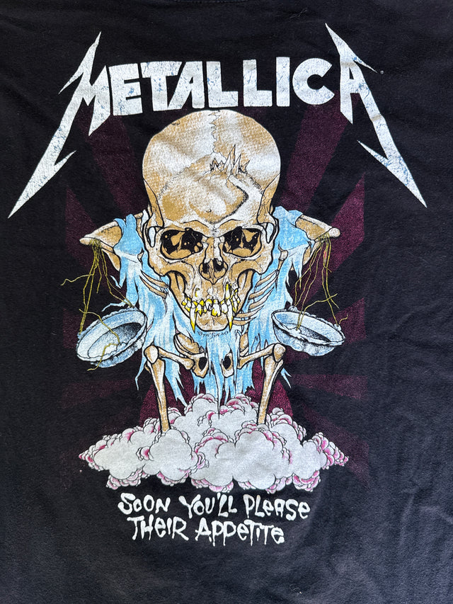 Metallica Pushead Double-Sided Graphic Tee – Size Large