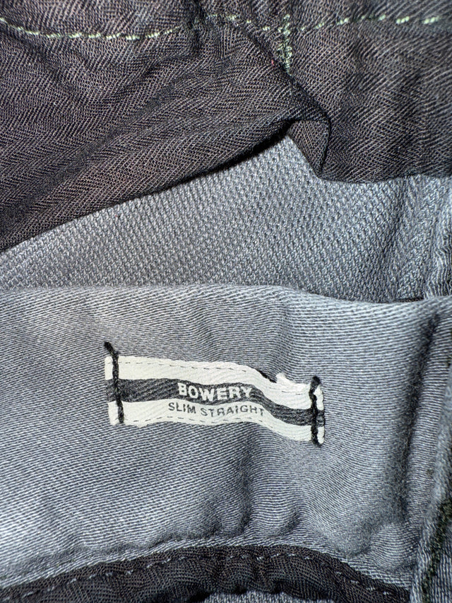 John Varvatos U.S.A. Bowery Slim Straight Pants – Washed Grey Men’s 34x32