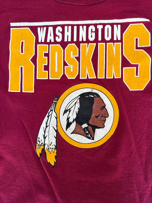 Vintage 1990s Washington Redskins NFL T-Shirt by Bike – Made in USA (Size L)