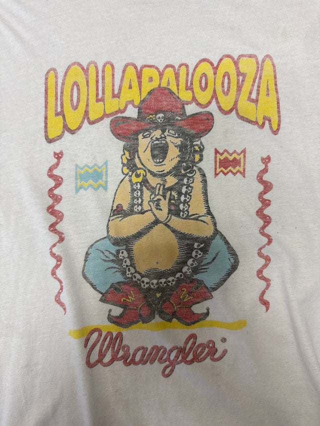 Wrangler × Lollapalooza Cowboy Buddha Graphic Tee  M