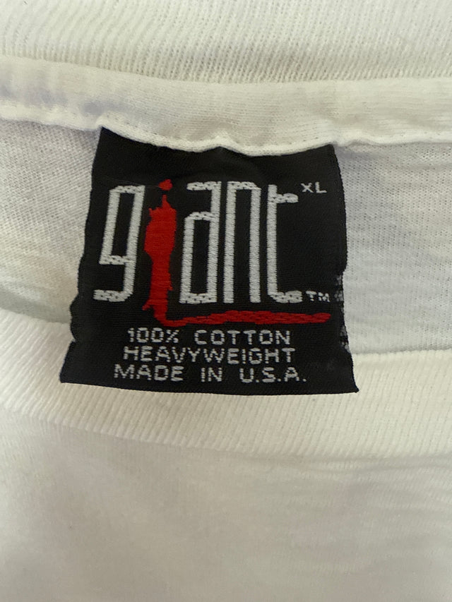 Vintage 1993 MTV Rock N’ Jock Softball Challenge T-Shirt Giant Tag – XL Made in USA