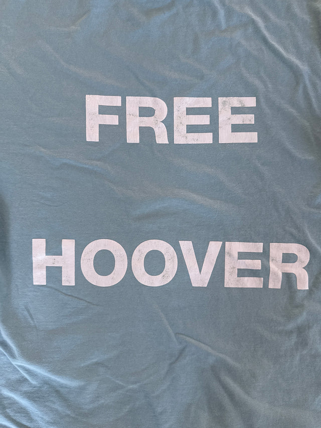 Kanye West x Free Hoover Benefit Tee Light Blue Size Large
