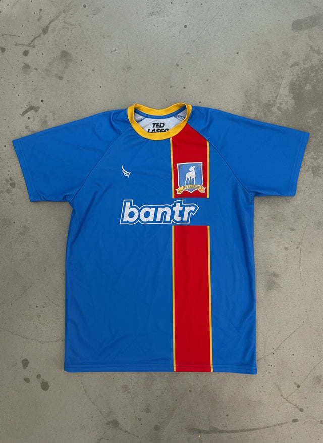 Ted Lasso AFC Richmond Bantr Jersey Blue Home Kit Size M