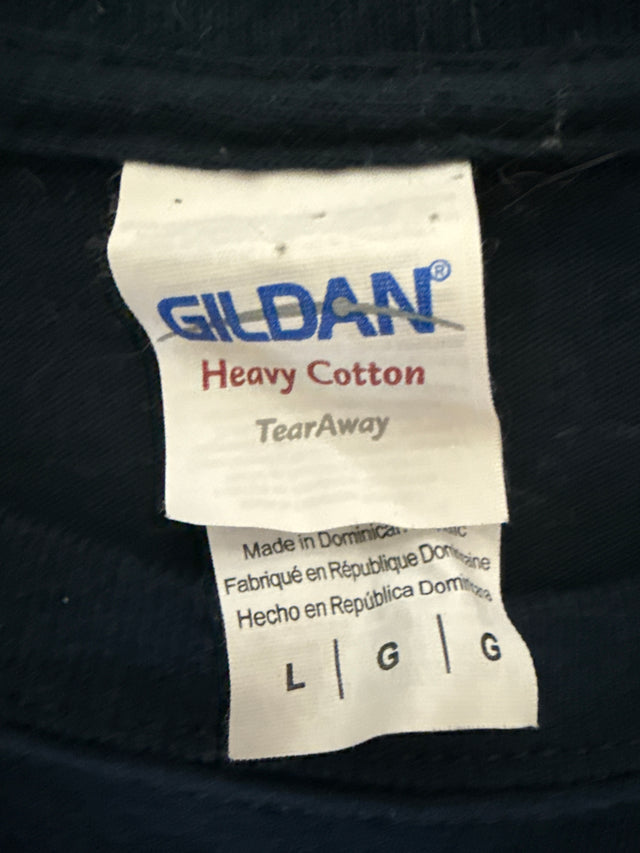 Keep Calm and Follow Jesus Tee Black Size L