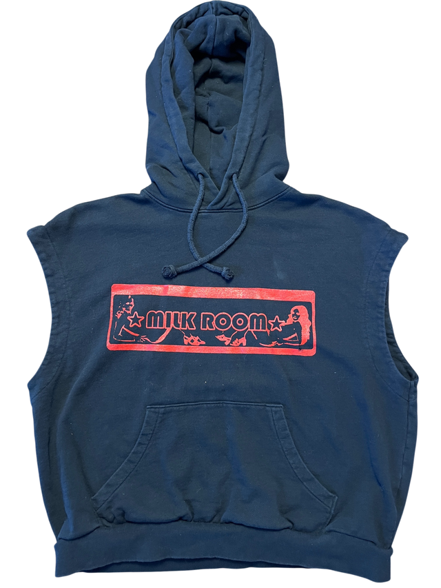 Milk Room After Hours Sleeveless Hoodie Size Small