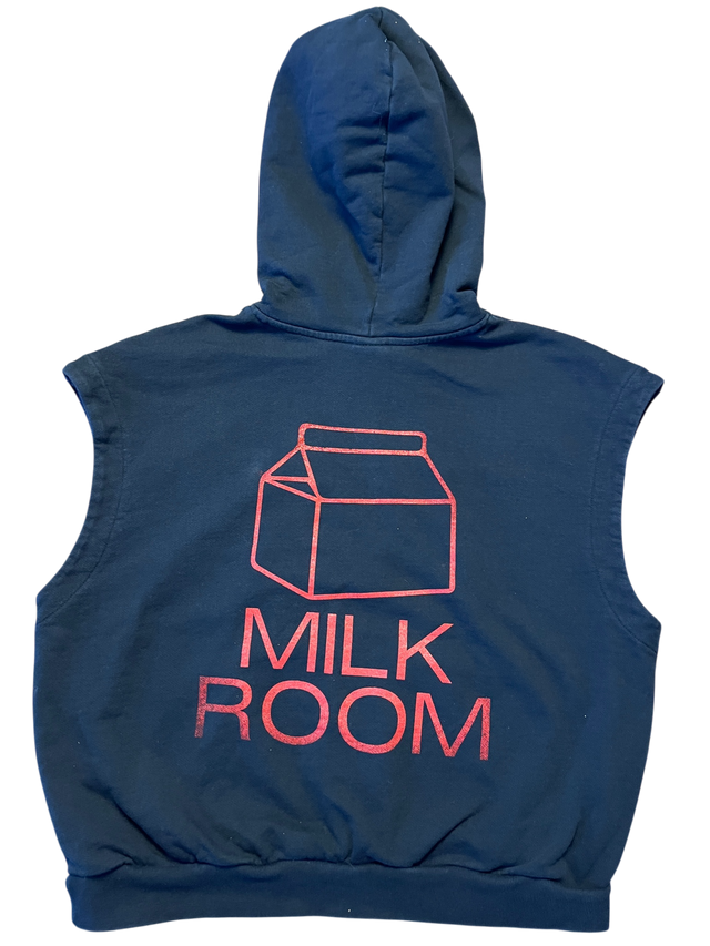 Milk Room After Hours Sleeveless Hoodie Size Small