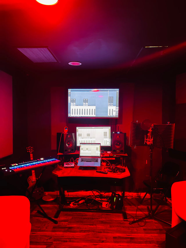 Music Studio Rental (No Engineer) per hour