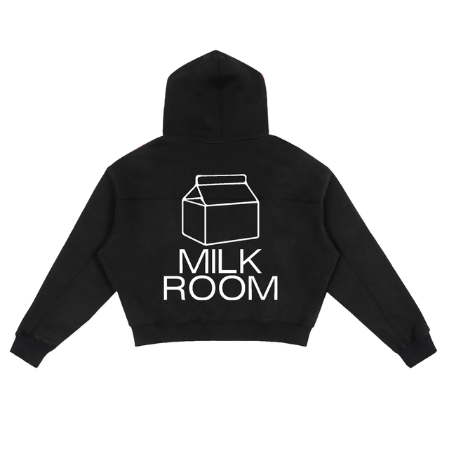 Milk Room Classic Boxy Zip-Up Hoodie
